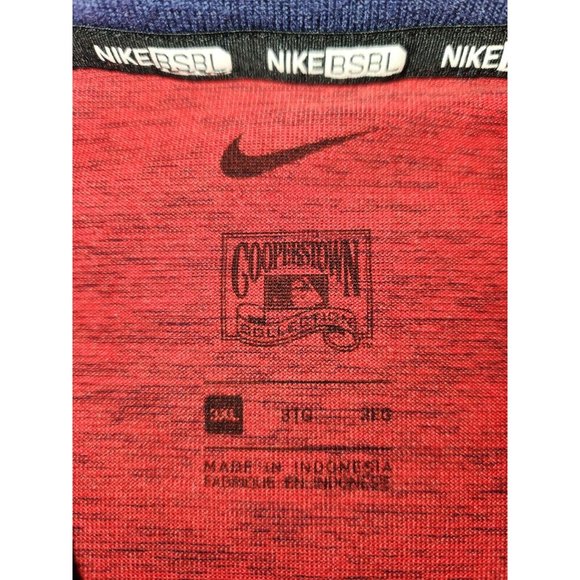 NIKE BSBL Cooperstown Collection Cleveland Guardians Polo Shirt Men's XXXL - Picture 3 of 11
